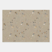 砂クール型パーティー ラッピングペーパーシート (正面)