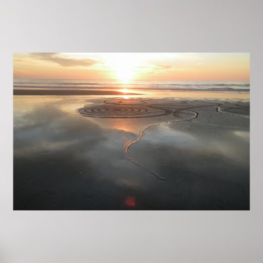 砂サークルポスター#1 ポスター (正面)