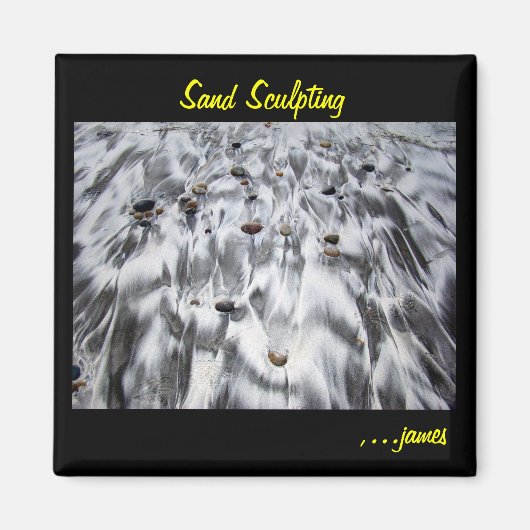 砂スカルプト磁石 マグネット (正面)