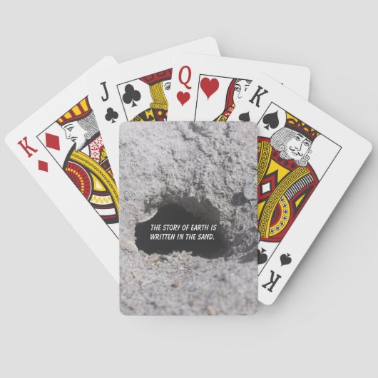 砂トランプ トランプ (裏面)