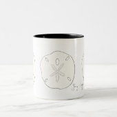 砂ドルのマグ及び飲み物用品 ツートーンマグカップ (中央)