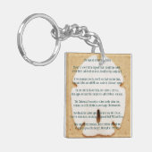 砂ドルの伝説 キーホルダー (正面左)