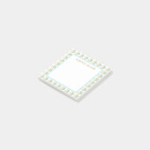 砂ドルの水彩画のビーチの名前をカスタムする ポストイット (アングル)