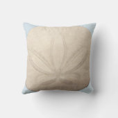 砂ドルの装飾用クッション クッション (裏面)