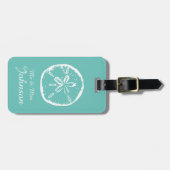 砂ドルビーチ旅行先タグ ラゲッジタグ (正面横)