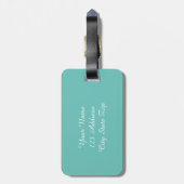 砂ドルビーチ旅行先タグ ラゲッジタグ (裏面縦)