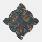 砂ドルライン赤い黄色の青 フェイバーボックス (折り畳みなし)