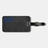 砂ドルライン赤い黄色の青 ラゲッジタグ (裏面横)