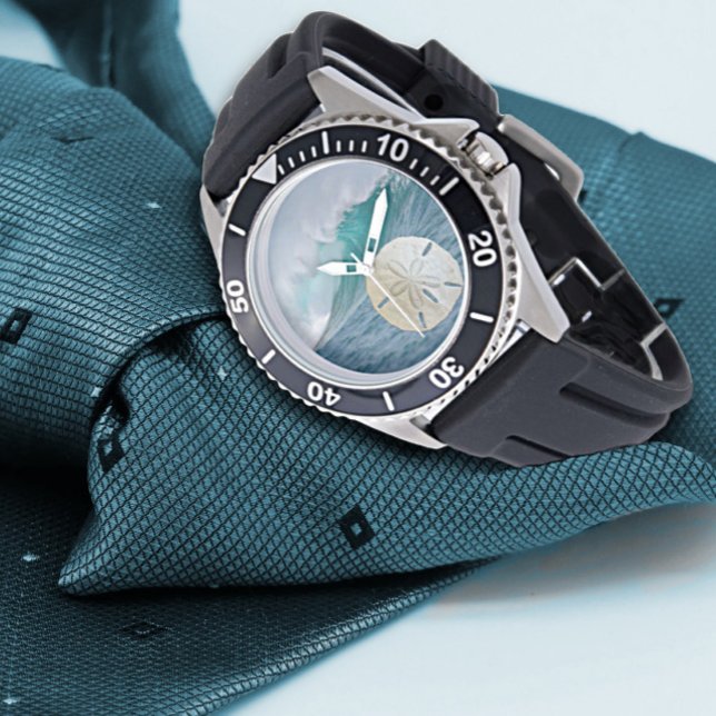 砂ドル海クラッシュ波 腕時計 (クリエイターアップロード済み)