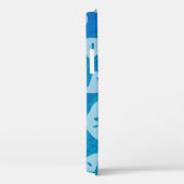 砂ドル白と青のパターン Case-Mate iPhoneケース (裏面 / 右)