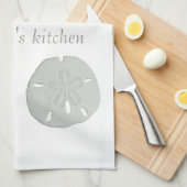 砂ドルMojo キッチンタオル (四つ折り)