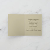 砂ハートオンビーチサンキューノート サンキューカード (内部)