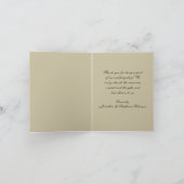 砂ハートオンビーチ、サンキューカード サンキューカード (内部)