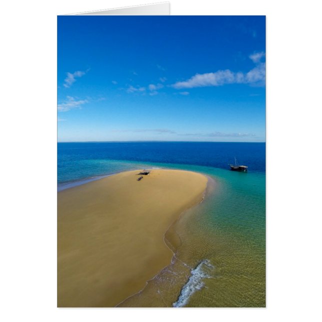 砂バーと方法 |モザンビーク，イボ島 (正面)