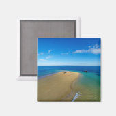 砂バーと方法 |モザンビーク，イボ島 マグネット (正面/裏面)