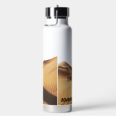 砂パーソナライズされた猫 ウォーターボトル (右面)