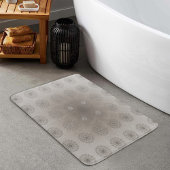 砂ビーチフローラ織パターン(の模様が)ある物 バスマット