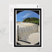 砂フェンス ポストカード (正面/裏面)