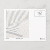 砂フェンス ポストカード (裏面)