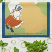 砂モデリング キッチンタオル (折り畳み)