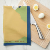 砂モデリング キッチンタオル (四つ折り)