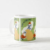 砂モデリング コーヒーマグカップ (正面左)