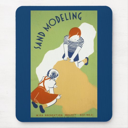 砂モデリング マウスパッド (正面)