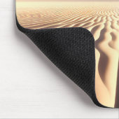 砂ロシアの中のアメリカ国旗 マウスパッド (コーナー)