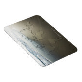 砂上の世界地図 マグネット (右側)