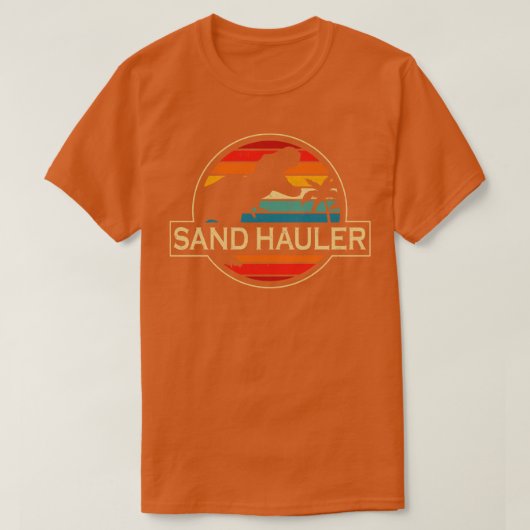 砂上の恐竜 Tシャツ (デザイン正面)