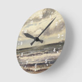 砂上の農場 ラウンド壁時計 (傾斜)