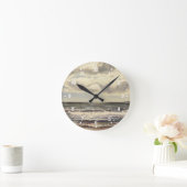 砂上の農場 ラウンド壁時計 (ホーム)