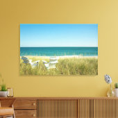 砂丘のアディロンドバックチェア キャンバスプリント (インサイチュ (リビング))