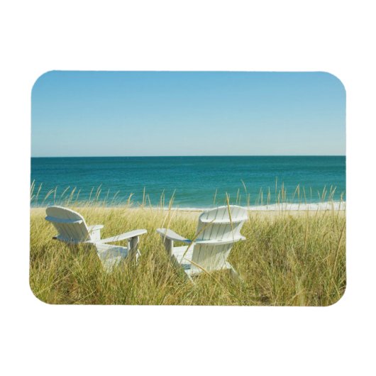 砂丘のアディロンドバックチェア マグネット (横)