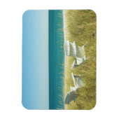 砂丘のアディロンドバックチェア マグネット (縦)