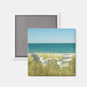 砂丘のアディロンドバックチェア マグネット (正面/裏面)