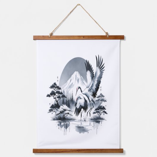 "砂丘のダンス" 吊り下げ型タペストリー (正面)