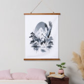 "砂丘のダンス" 吊り下げ型タペストリー (寝室)