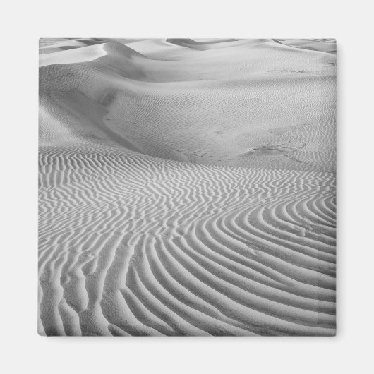 砂丘のパターン マグネット (正面)