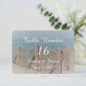 砂丘のビーチフェンス 招待状 (スタンド正面)