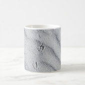 砂丘の上面図 コーヒーマグカップ (中央)