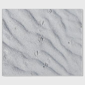 砂丘の上面図 ラッピングペーパー (フラット)