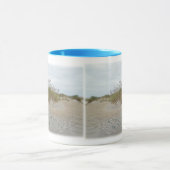 砂丘の外銀行NCの海のオートムギ マグカップ (中央)