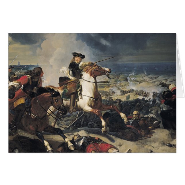 砂丘の戦い、1658年6月14日1837年 (正面横)
