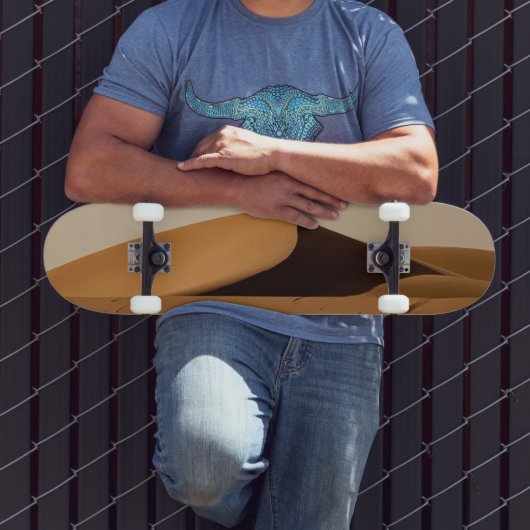 砂丘の砂漠の風景 スケートボード (室外3)