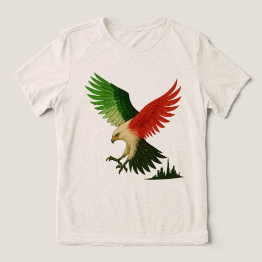 砂丘の翼 トライブレンドTシャツ (デザイン正面)