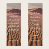 砂丘の荒れ果てたバイブルエレガントバース (正面&裏面)