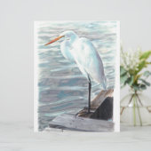 砂丘は水の中で鶴を伸ばす。 (スタンド正面)