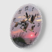 砂丘を越える ラージ壁時計 (傾斜)