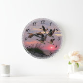 砂丘を越える ラージ壁時計 (ホーム)